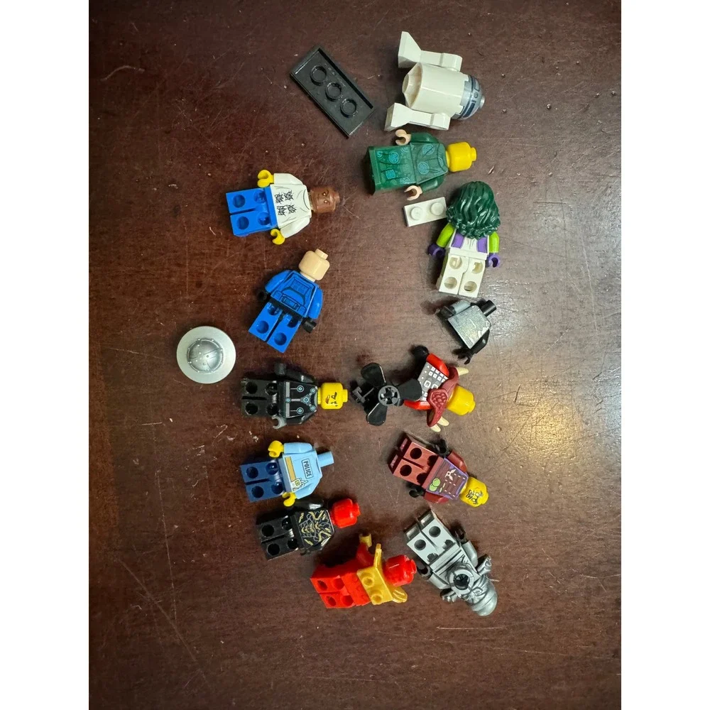 LEGO Minifigure Lot R2-D2 She-Hulk Ninjago Star Wars Marvel Parts Accessories